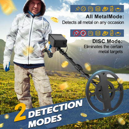 Finding Treasure - Adjustable Portable Metal Detectors
