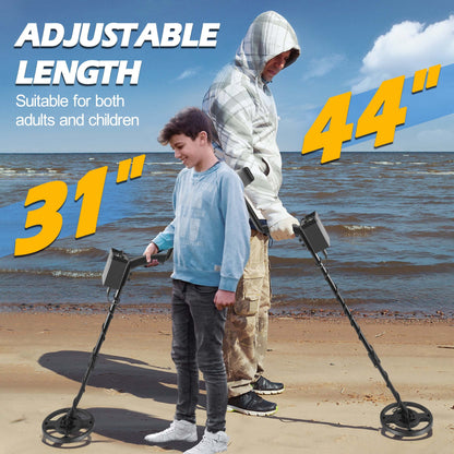 Finding Treasure - Adjustable Portable Metal Detectors