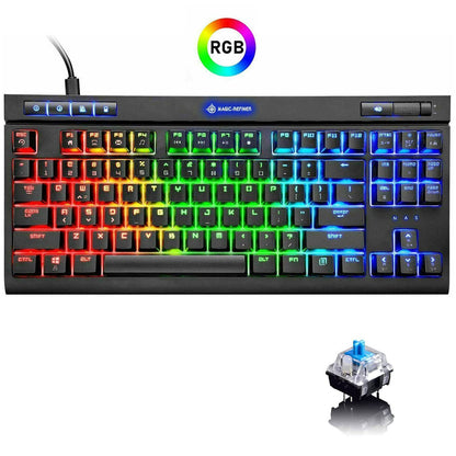 87 Keys Wired Mechanical Gaming Keyboard Type C