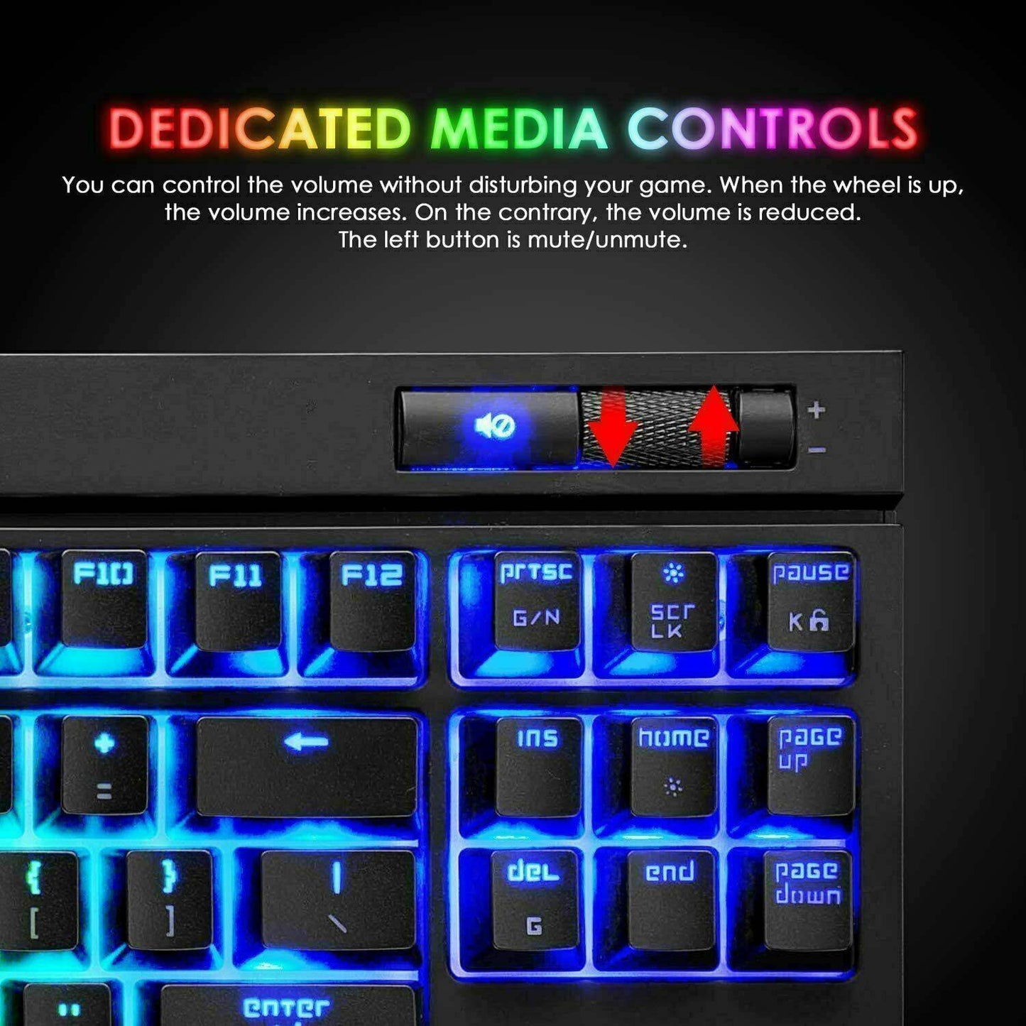87 Keys Wired Mechanical Gaming Keyboard Type C